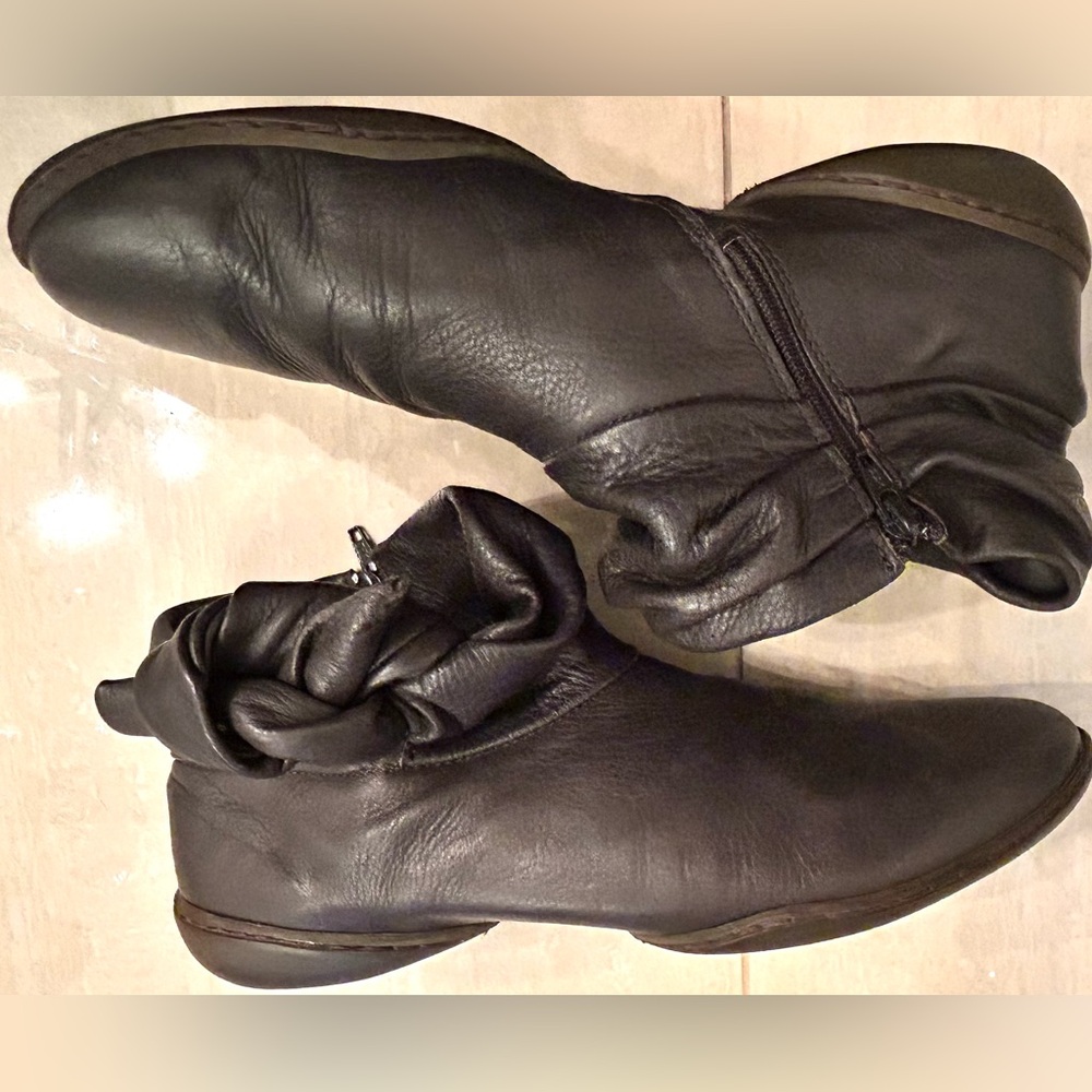 GUC Trippen Tie Elk Leather Ankle Boot Sz38